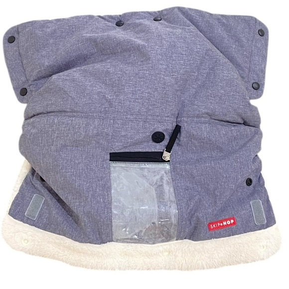Skip * Hop Stroll & Go 3 season on call hand muff heather grey 5 star - Picture 5 of 11